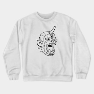 Monster monkey-e Crewneck Sweatshirt